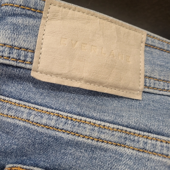 Everlane The Way-High Skinny Jean Clean Front Organic Cotton Size 32 - Picture 10 of 14